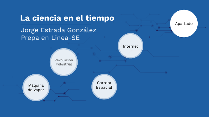 La ciencia en el tiempo by Jorge Estrada González on Prezi