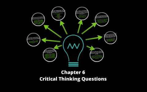 apes chapter 6 critical thinking questions