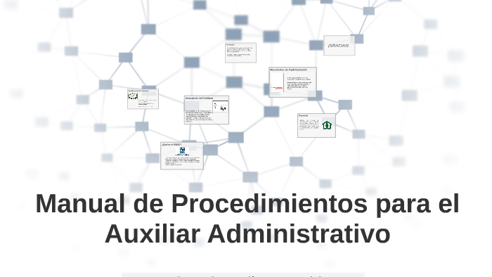 Manual de Procedimientos para el Auxiliar Administrativo by Michelle ...