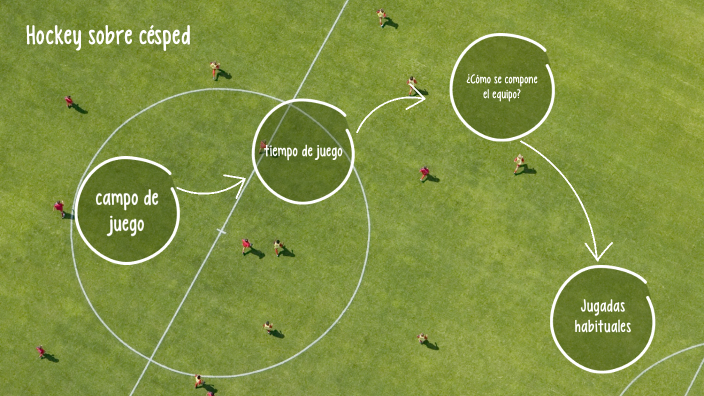 Diagrama De Campo De Hockey Sobre Césped