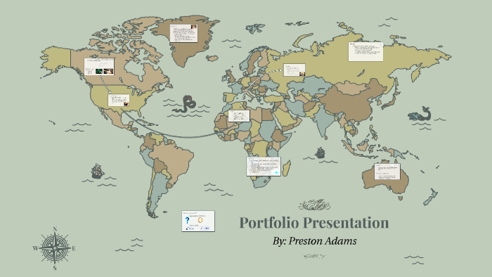 portfolio presentation by Preston Adams on Prezi