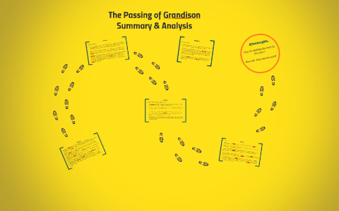 the passing of grandison publisher The passing of grandison character analysis