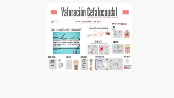 valoración cefalocaudal by Cuidado Basico on Prezi