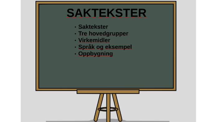 SAKTEKSTER By Vilde Sølverud Larsen On Prezi