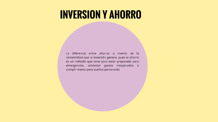 inversion y ahorro by yisseth paola julio gonzalez on Prezi