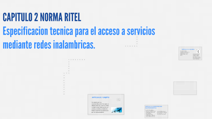 CAPITULO 2 NORMA RITEL by Mayron Diaz on Prezi