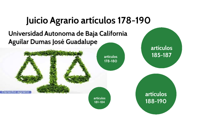 Juicio Agrario By Jose Guadalupe Aguilar Dumas On Prezi