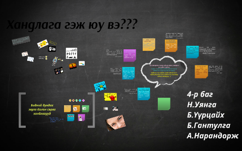 Хандлага гэж юу вэ??? by natsagdorj uyangaa on Prezi