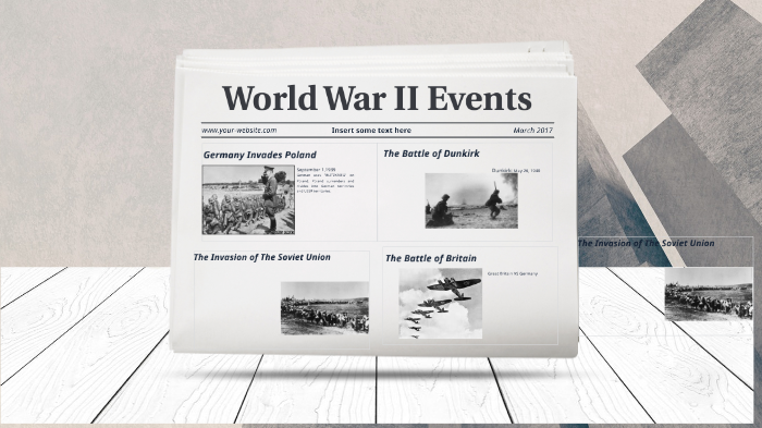World War II Events by Anthony Ellison on Prezi