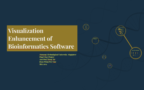 Visualization Enhancement of Bioinformatics Software by Ryan Wong on Prezi