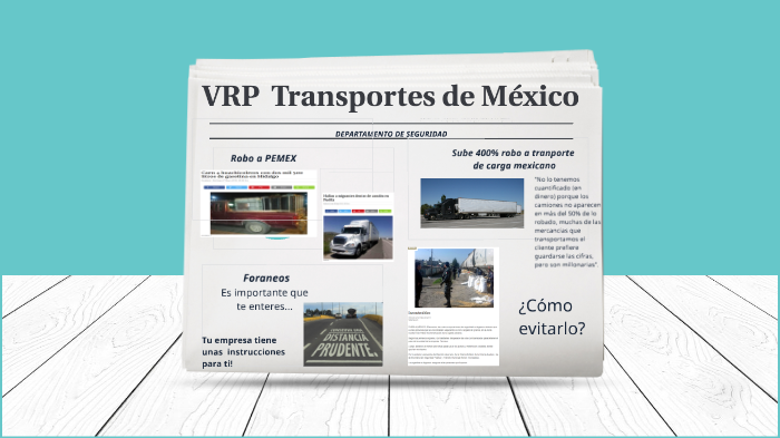 VRP TRANSPORTES by ARACELI HERNANDEZ ZEFERINO on Prezi