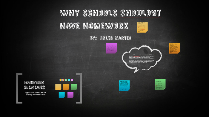 essay on why we shouldn't have homework