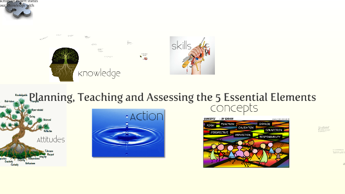 Assessing the 5 Essential Elements by Leanne Erickson on Prezi