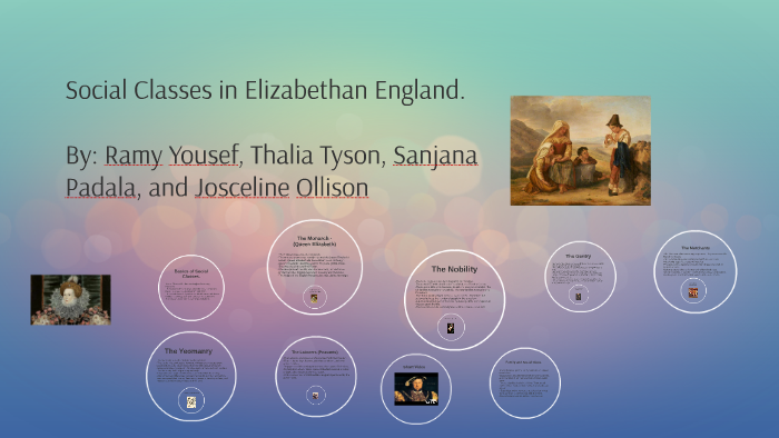 Social Classes In Elizabethan England By Yusuf Ahmad 0094