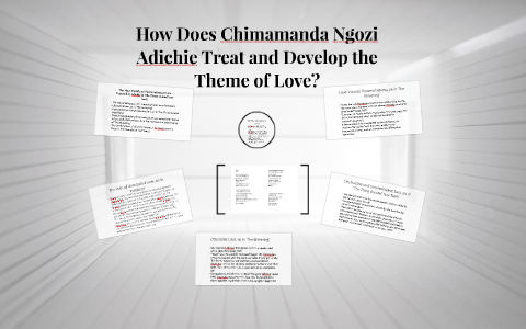 How Does Chimamanda Ngozi Adichie Treat And Develop The Them By Octavia Akoulitchev