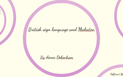 difference between british sign language and makaton