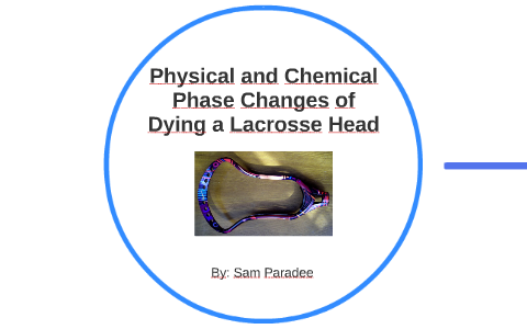 Physical and Chemical Phase Changes of Dying a lacrosse head by Sam ...