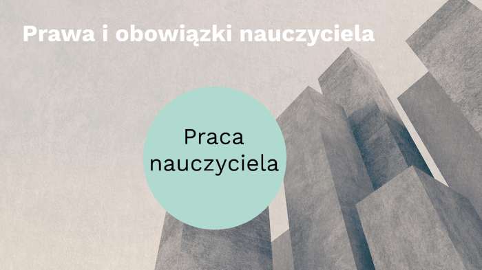 Prawa I Obowiązki Nauczyciela By Paweł Gajda 7233