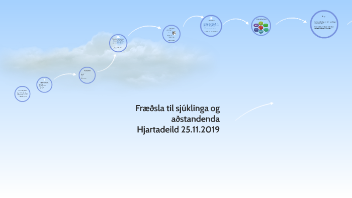 Fræðsla til sjúklinga og aðstandenda by Brynja Ingadottir on Prezi