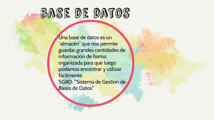 base de datos by Harol Rodriguez on Prezi