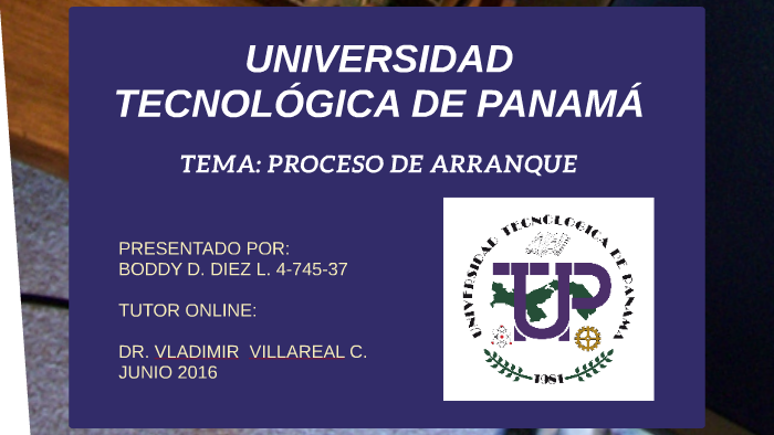 UNIVERSIDAD TECNOLÓGICA DE PANAMÁ By Boddy Diez