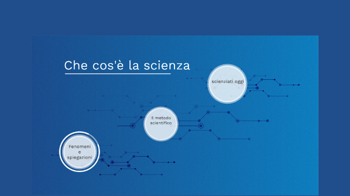 che cos'è la scienza by Matteo Lopes on Prezi