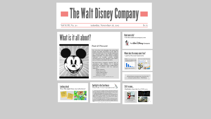 The Walt Disney Company by Katie Bautista on Prezi