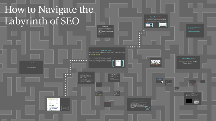 How to Navigate the Labyrinth of SEO by Jeff McPherson