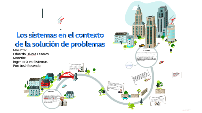 Los Sistemas en el contexto de la solución de problemas by Jc Ramos on