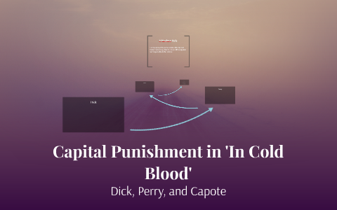 in cold blood capital punishment