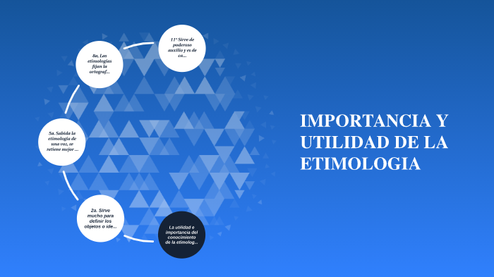 Importancia y utilidad de la etimologia by kevin acxel rosas davila on