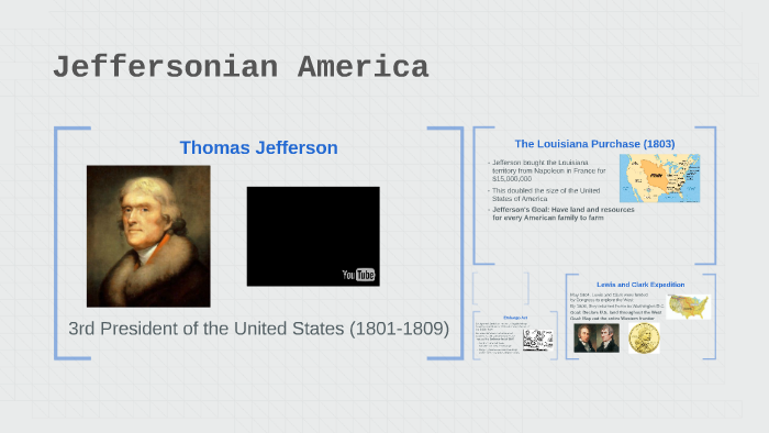 Jeffersonian America By S P