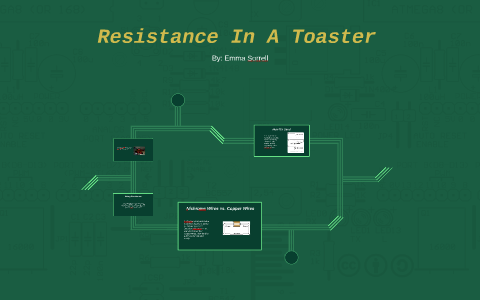 Toaster Energy Transfer Diagram - Bun Toaster Machine