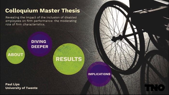 master thesis colloquium presentation