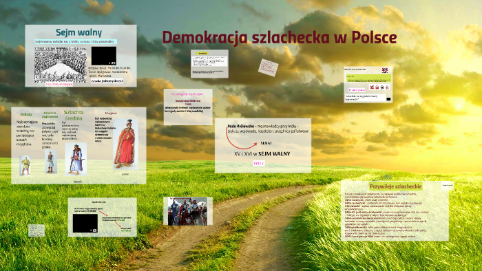 Kształtowanie Się Demokracji Szlacheckiej W Polsce By Beata Bres On Prezi 5973