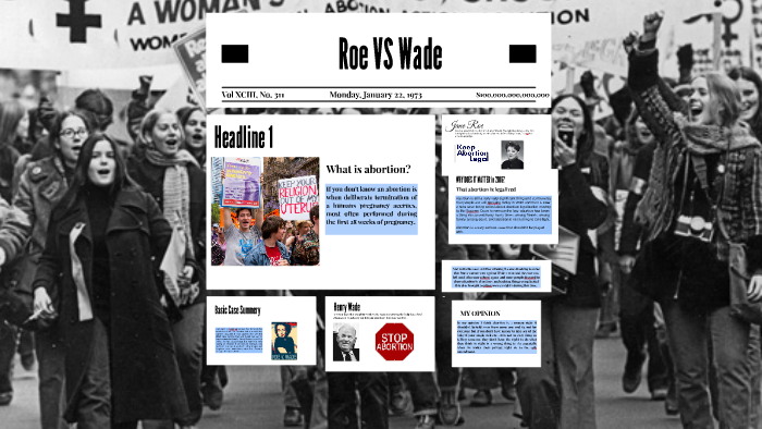 Roe vs. Wade by D.J. Herda Roe vs. Wade by D.J. Herda