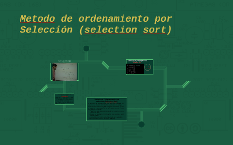 Método de Ordenamiento por selección (Selection Sort) by Raul Pedro