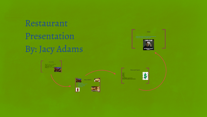 Restaurant Presentation by Jacy Adams on Prezi