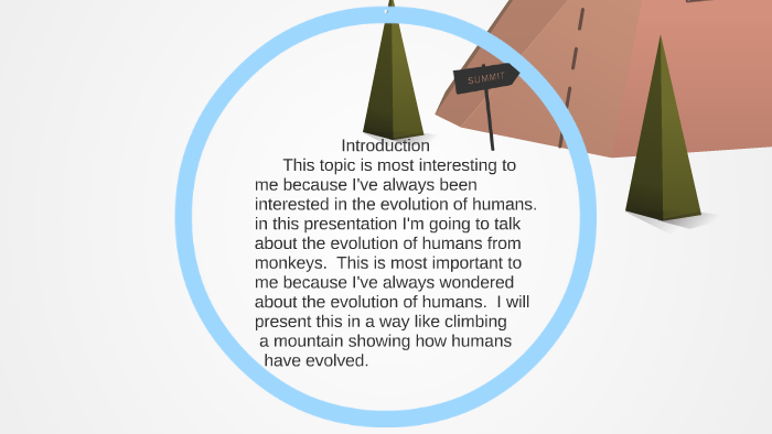 The evolution of humans by Michael Claycomb on Prezi