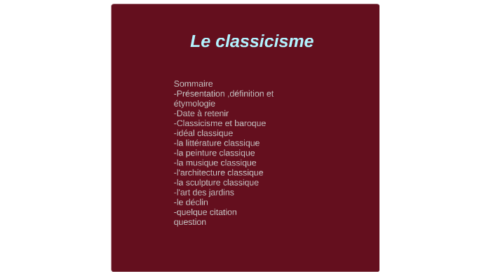 Classissicme By Arslene Chebourou