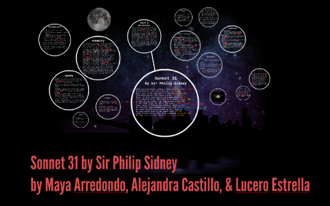 Sonnet 31 by Lucero Estrella on Prezi