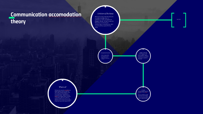 communication accommodation theory case study