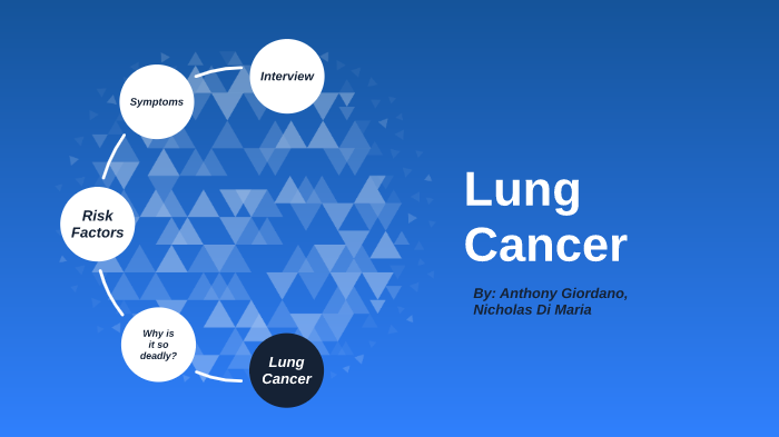 Lung Cancer Project by Anthony Giordano