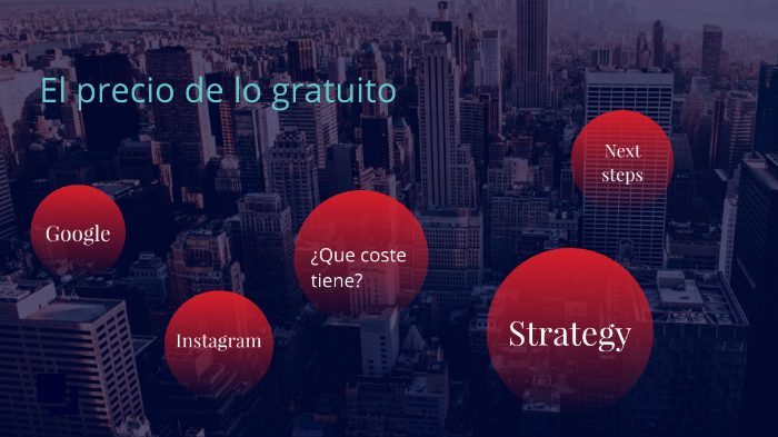 El Precio De Lo Gratuito Resumen prezi.com