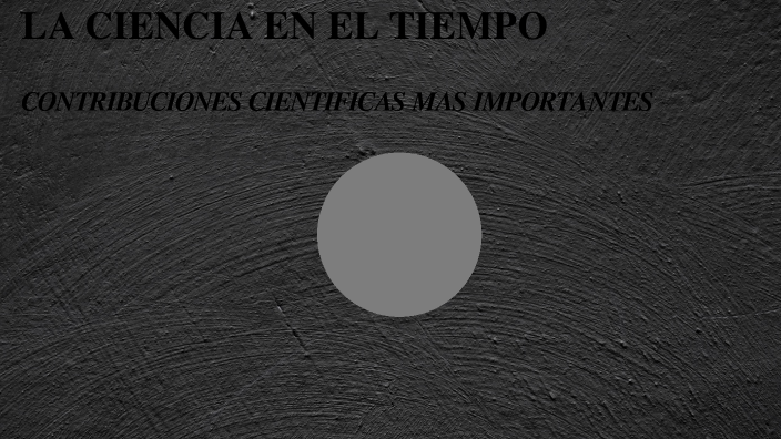 LA CIENCIA EN EL TIEMPO by sarai bautista on Prezi