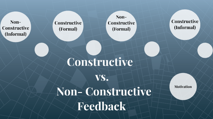 constructive feedback examples