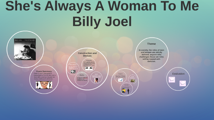 Always A Woman To Me Meaning