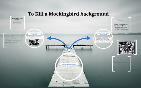 To Kill a Mockingbird background by juliet field