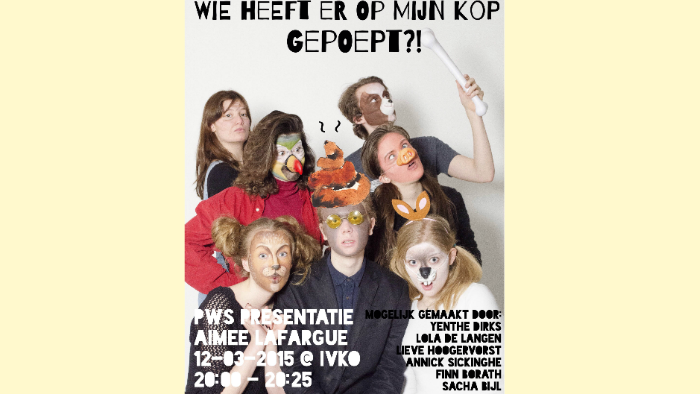 wie heeft er op mijn kop gepoept?! by Aimee Julie on Prezi