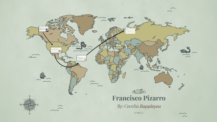 francisco pizarro map exploration